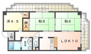 コーポ小林の物件間取画像